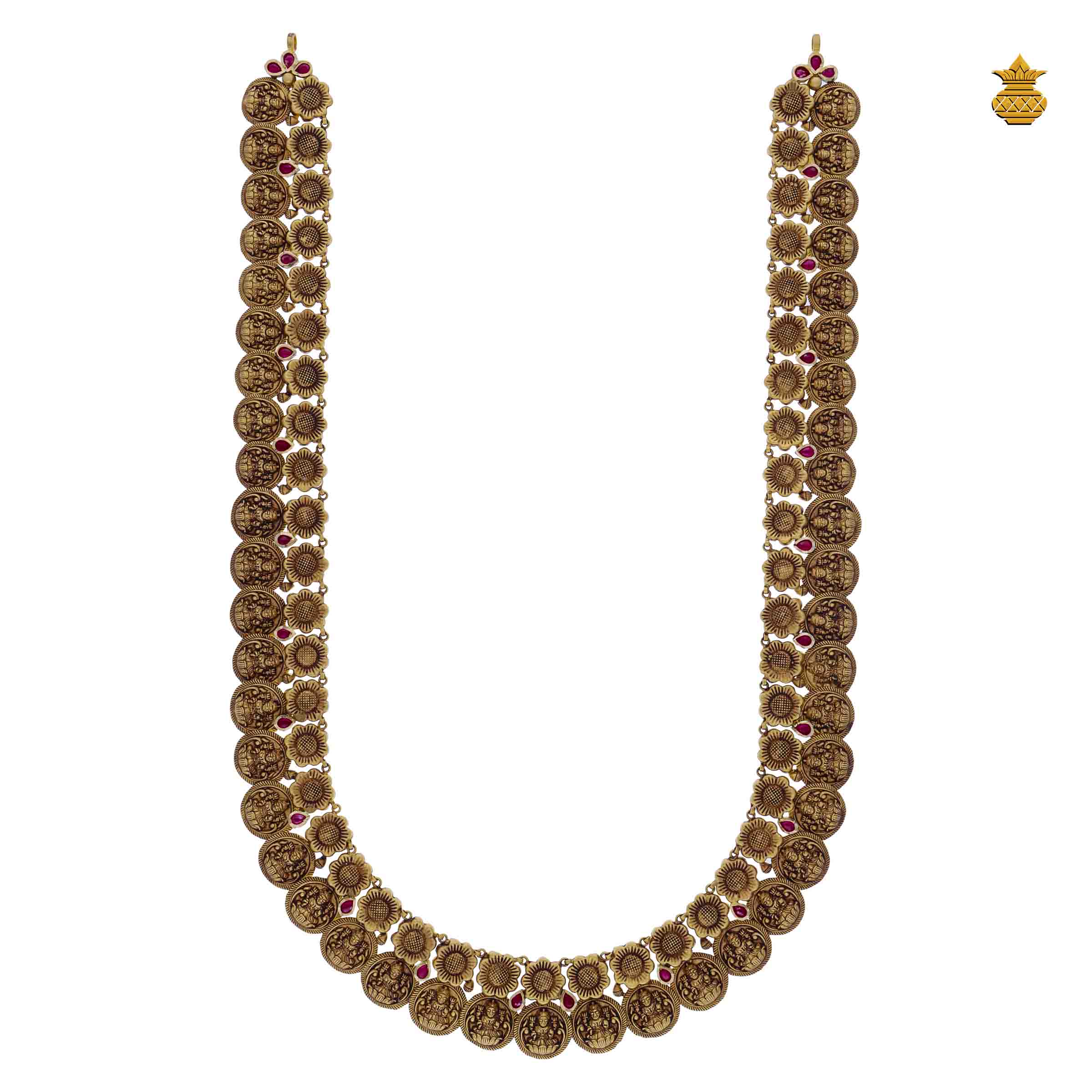 Antique Floral Kasu Malai