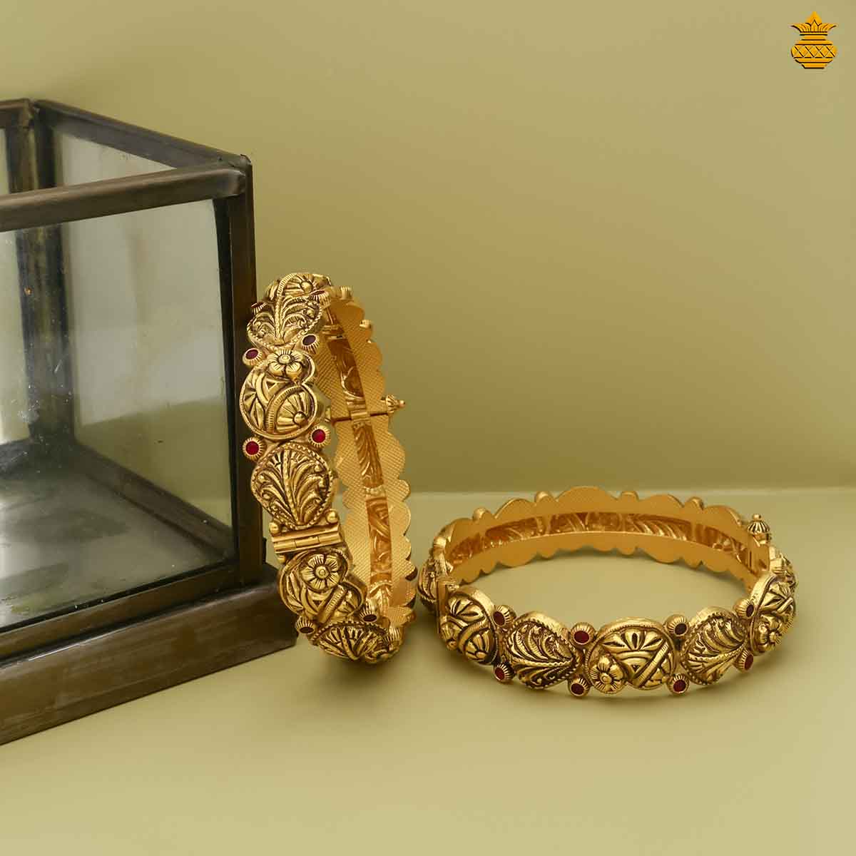 Buy Deep Nagaz Mango Design Bangle KJS Jewellers