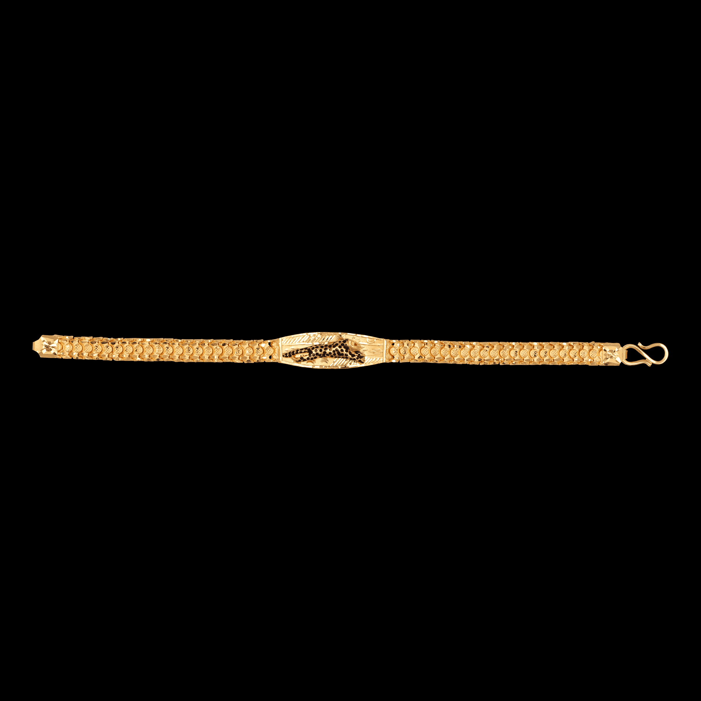 Jaguar gold bracelet | Dainty bracelets, Gold bracelet, Fashion jewelry