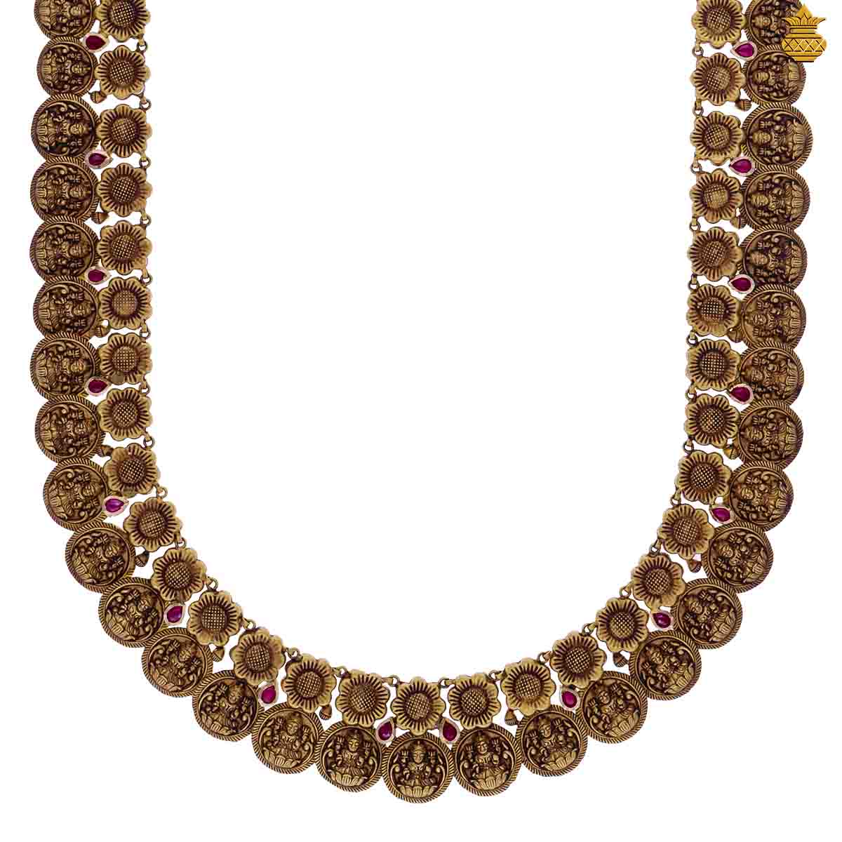 Antique Floral Kasu Malai