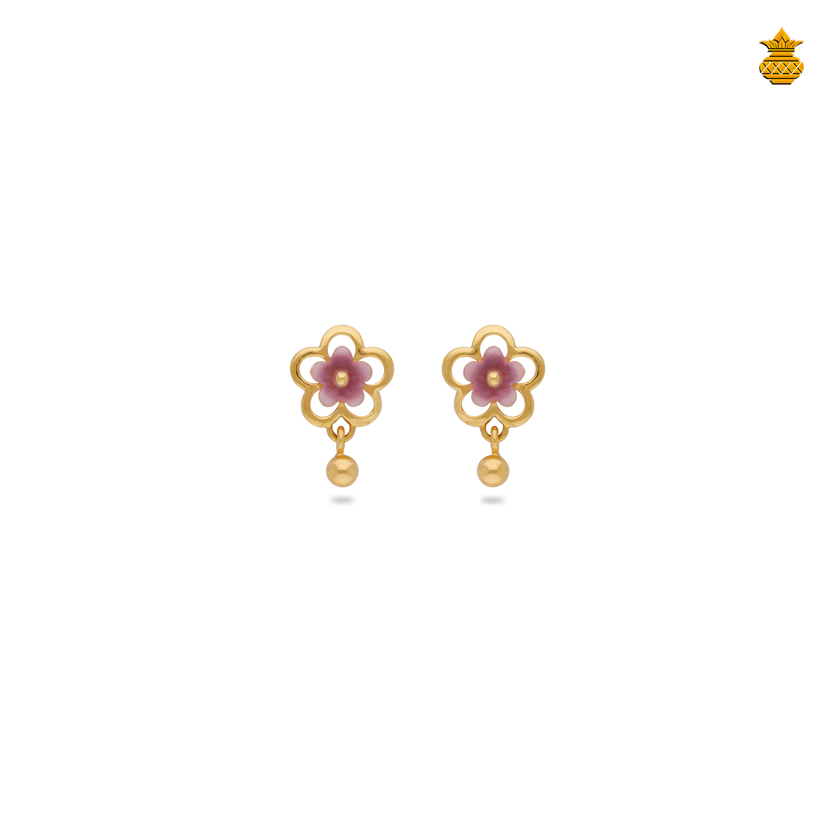 Flower Design Stud